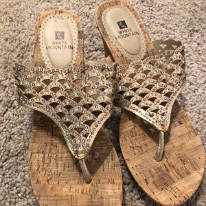 White Mountain Sandel Wedges